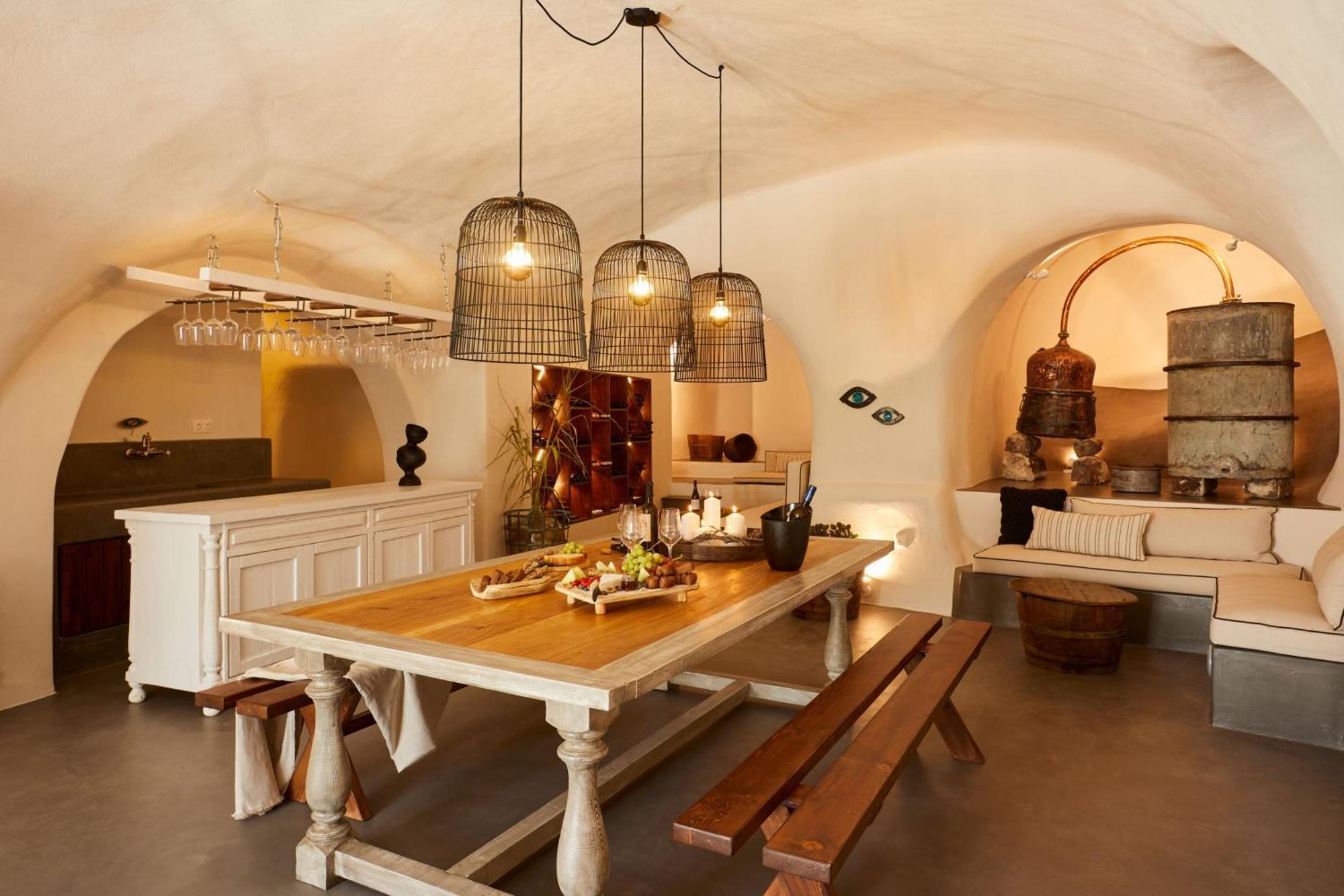 Arxegono Cave Houses Santorini Пиргос Экстерьер фото